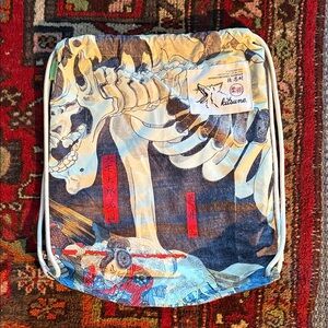 Kitsune Kimonos “Spectre” Drawstring Backpack Gi Bag 19”x16”